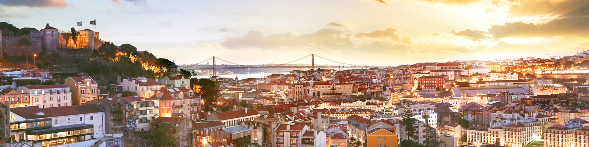 Terraços em Lisboa.